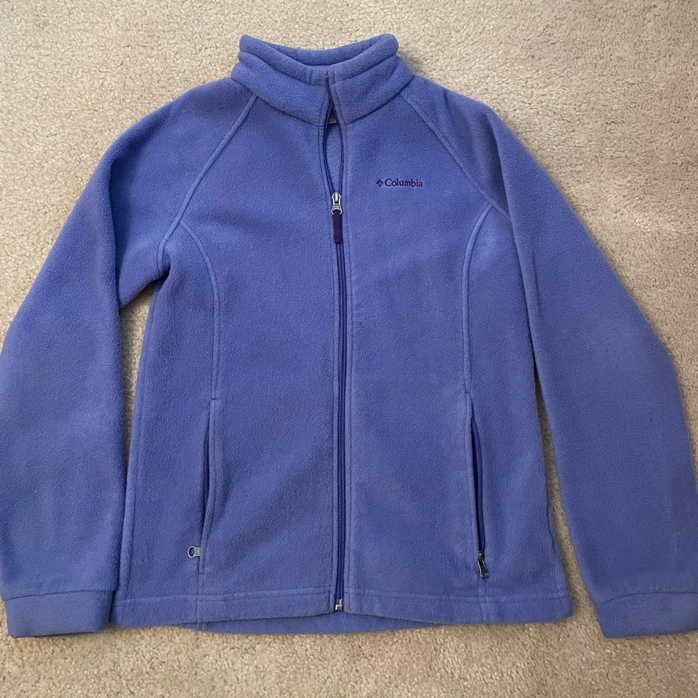 Columbia Purple Fleece Jacket - Picture 2 of 5